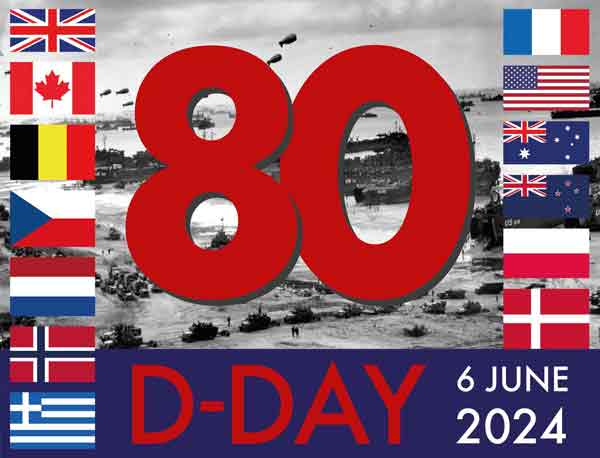 D Day 80 years poster