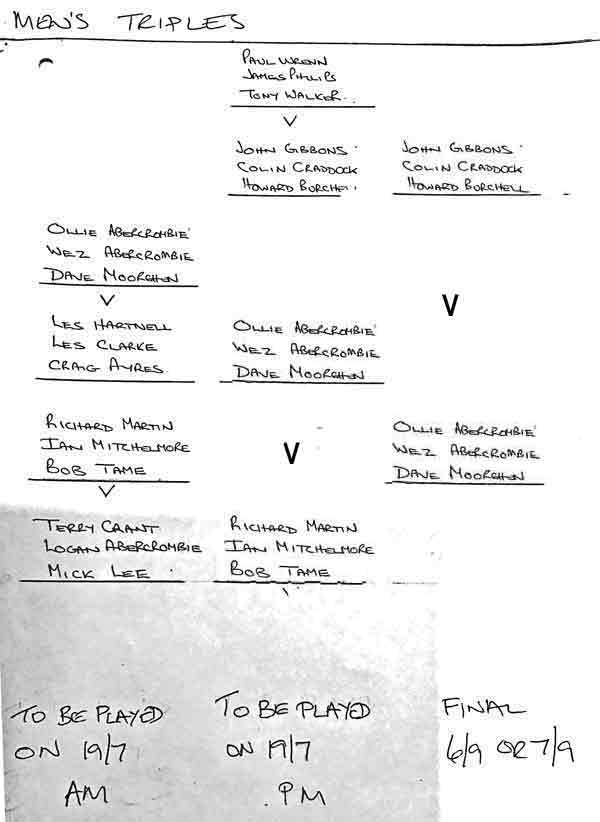 competition draw.