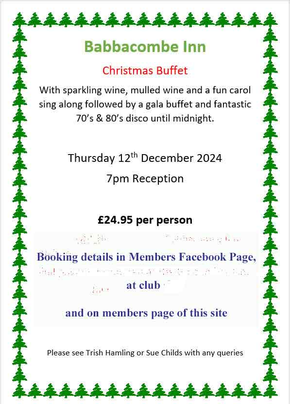 advert for Christmas party