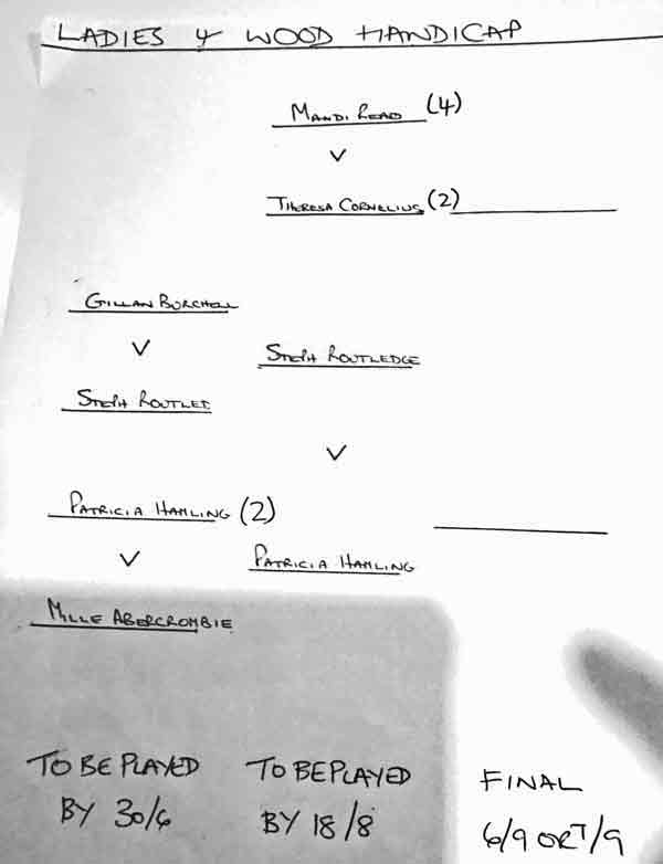 competition draw.