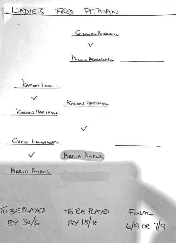 competition draw.