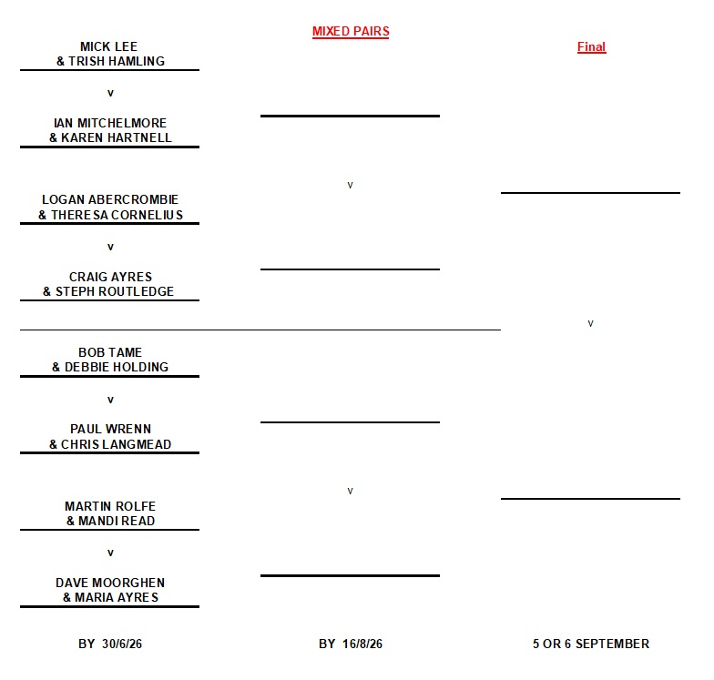 competition draw.