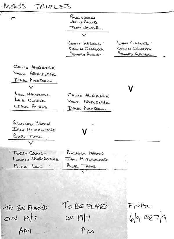 competition draw.