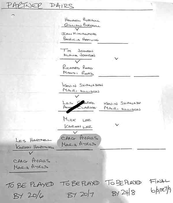 competition draw.